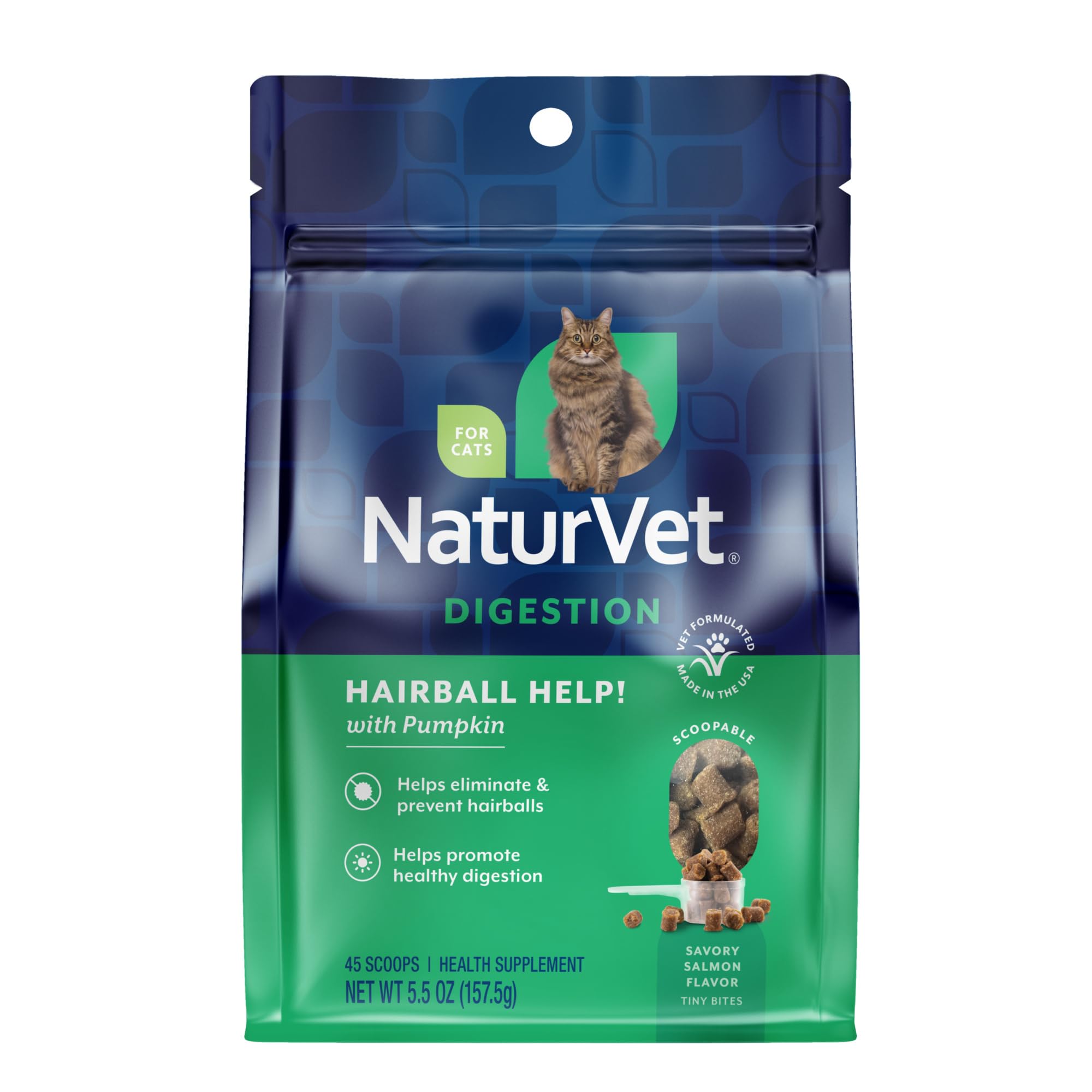 Amazon.com : NaturVet Scoopables Hairball Aid for Cats - Helps